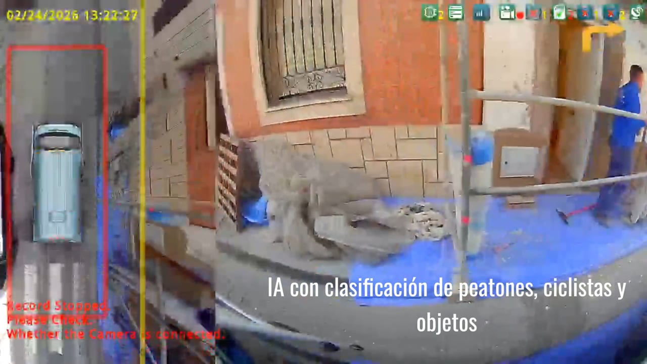 Demo de Vision360IA: visión 360° con IA para flotas - Sistema ADAS Vision360IA